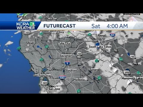 More rain and snow in the forecast after a break on Saturday - YouTube