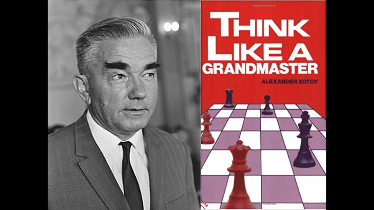 30 лучших книг о шахматах – №23 | Александр Котов: Думай как гроссмейстер (1971) | Международный ...