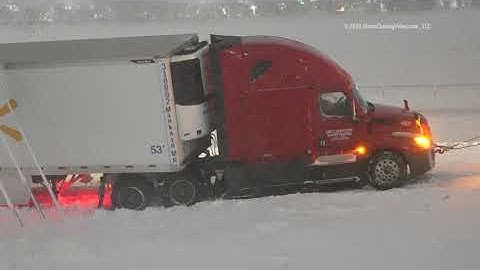 Lots of crashes in near Blizzard Conditions in Central Minnesota