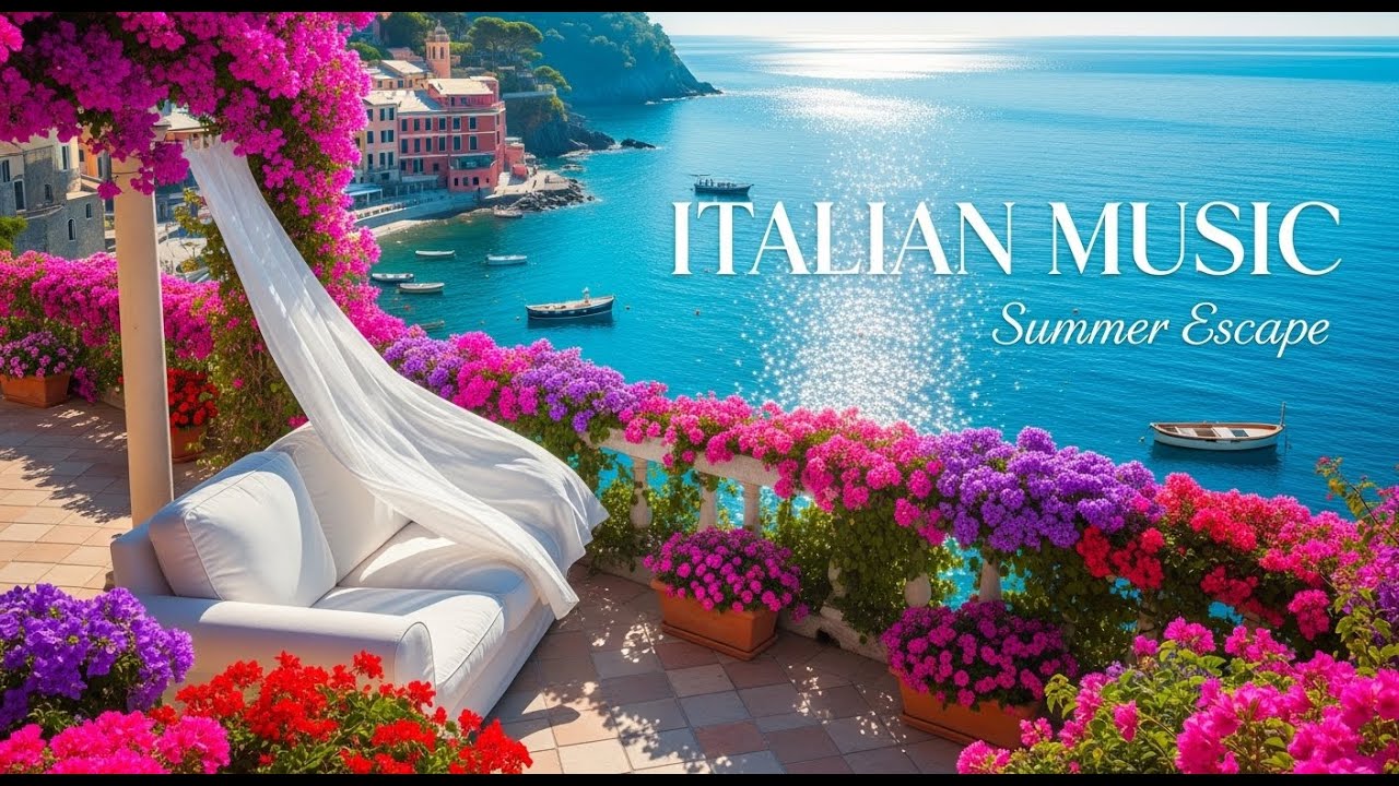 🎶 Cinque Terre Coast & Mediterranean 🎶 2+ Hours 4K