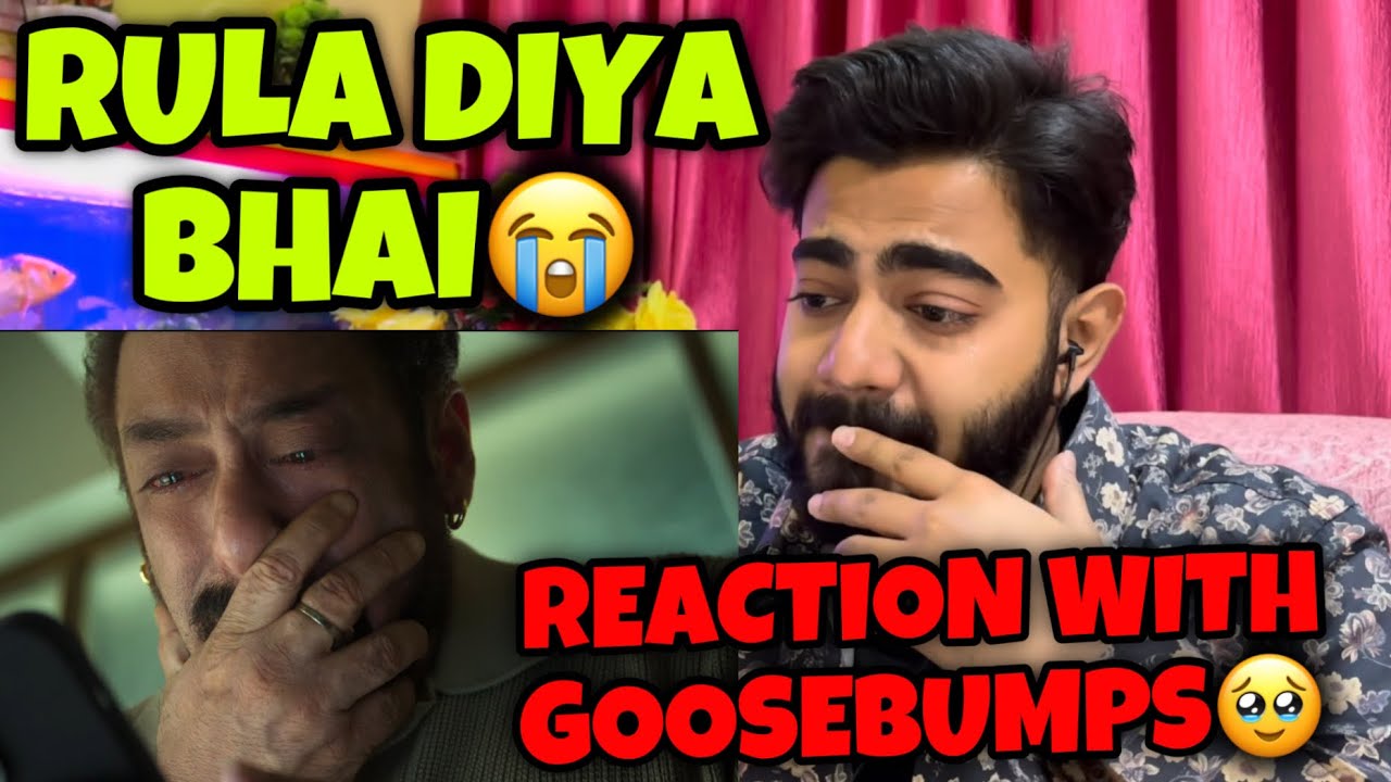 SIKANDAR TRAILER REACTION | RULA DIYA😭 SALMAN KHAN | BEING ARYAN