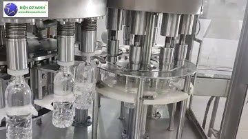Dây chuyền chiết rót tự động ĐIỆN CƠ XANH