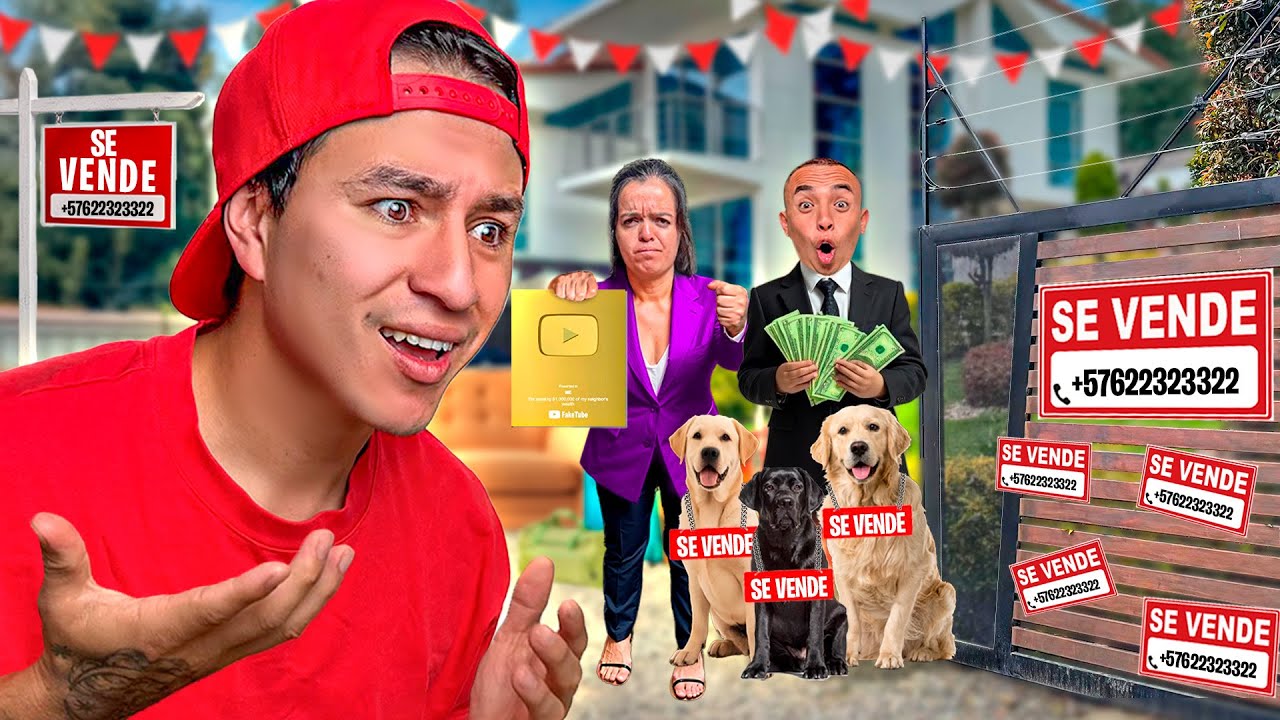 ¡LOS ENANOS VENDEN MI MANSIÓN ! * ME DEJAN VIVIENDO LA CALLE