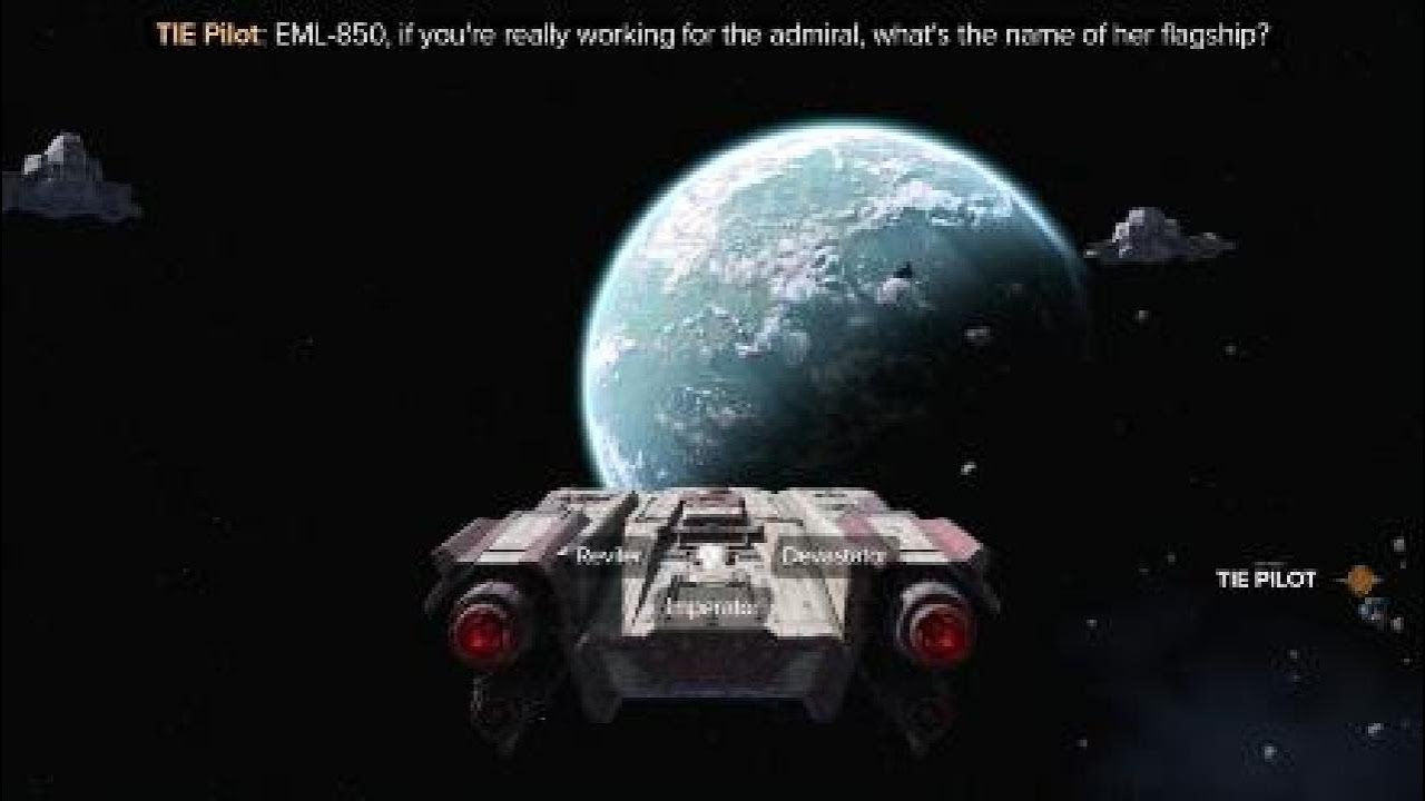 Star Wars Outlaws A Pirate Fortune - Evade or submit the Imperial inspection