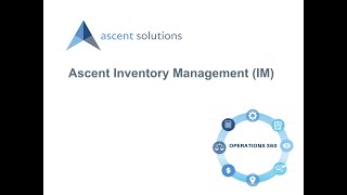 Ascent Inventory Management (IM) Product Overview screenshot 5