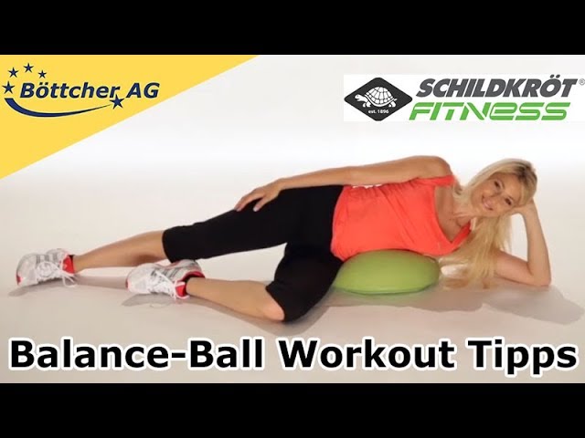 Balance-Ball Schildkröt-Fitness Half-Ball Dynamic - YouTube