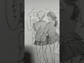 TikTokの下描きにあった数年前の絵もったいないから投稿する #イラスト #創作漫画