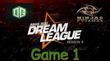OG vs NiP - Game 1 - Dreamleague Season 4 - Teamfights
