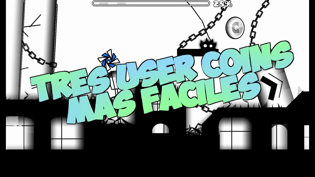 LAS 3 USER COIN MÁS FÁCILES DE CONSEGUIR Geometry Dash 2.0 - YouTube
