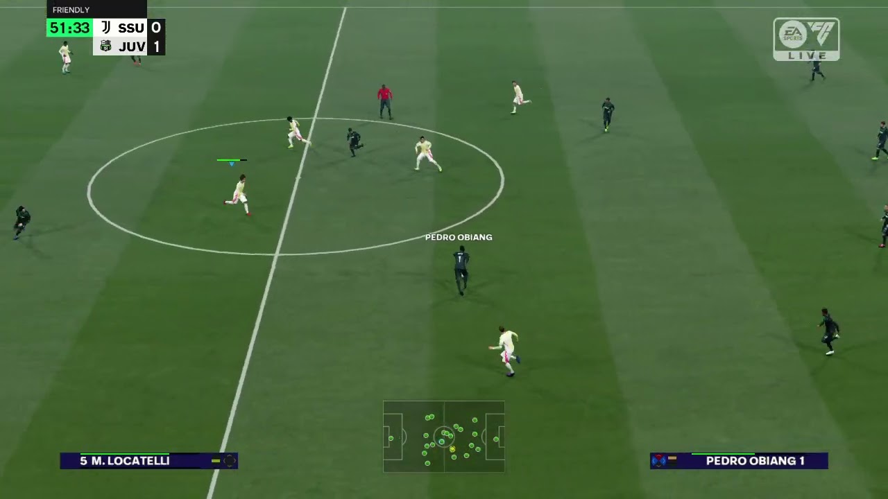 SASSUOLO VS JUVENTUS  0 - 3