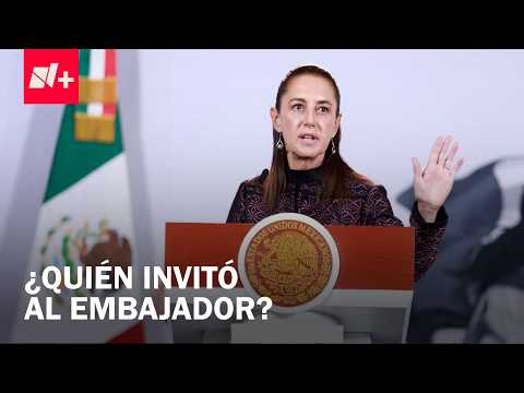 Sheinbaum questions Ronald Johnson's attendance at event in Querétaro