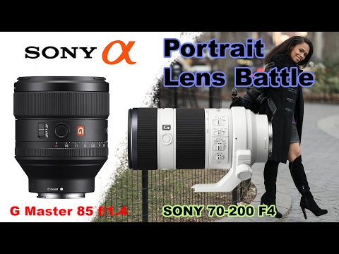 Sony Portrait Battle: GMaster 85 1.4 vs. Sony 70-200 F4