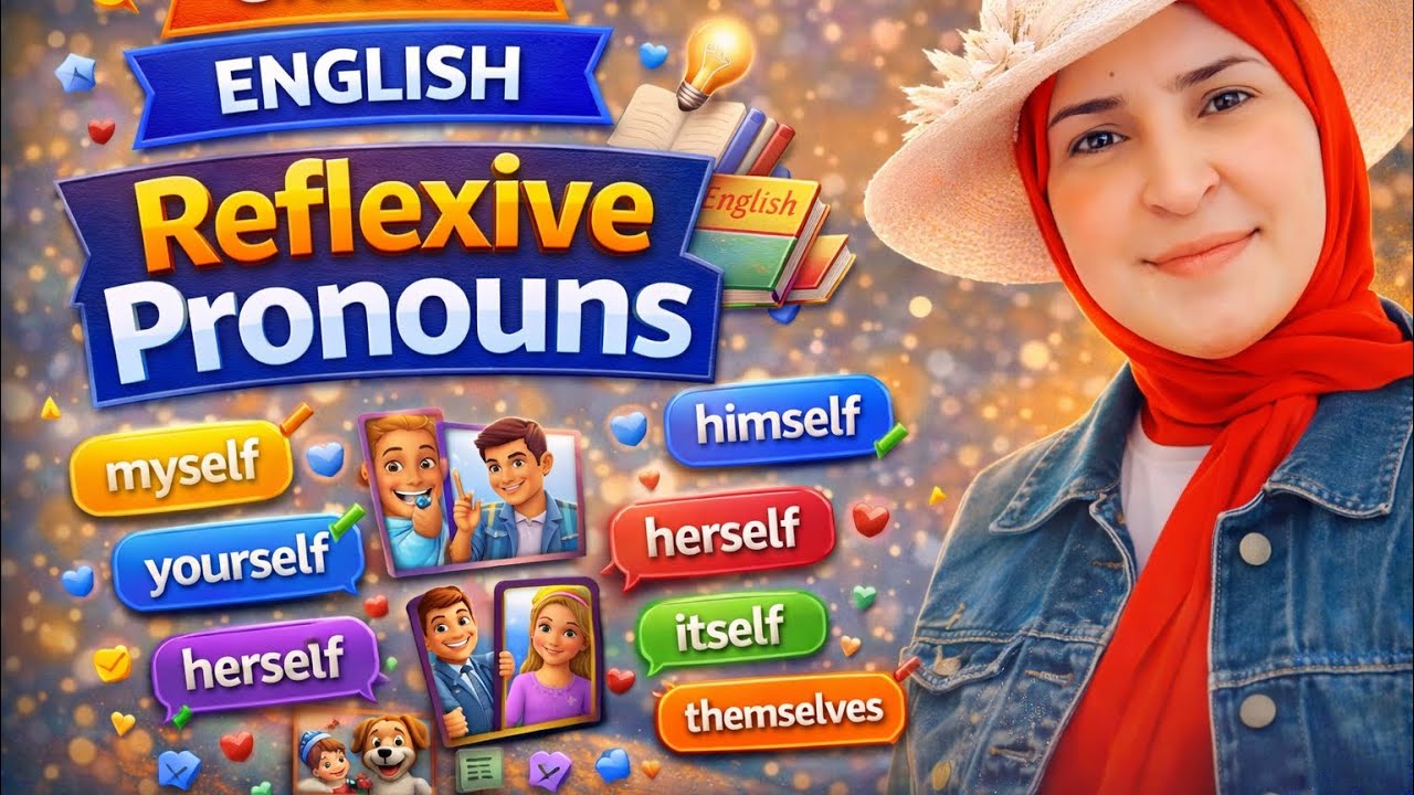 Reflexive Pronouns | Grade 3 English | شرح سهل + أمثلة وتدريبات 🎯