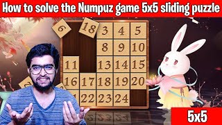 Numpuz game kaise khele | numpuz 5x5 screenshot 2