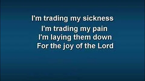 Trading My Sorrows (worship video w/ lyrics)