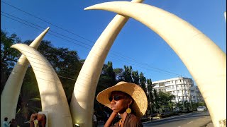 The famous Mombasa tusks.