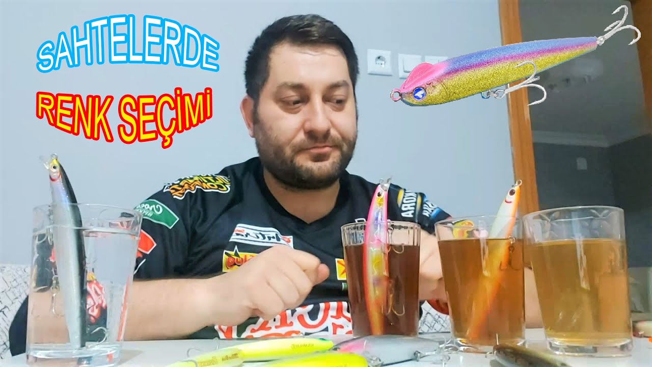 LEVREK SAHTELERİ / LÜFER SAHTELERİ  (ATÇEK BALIK AVINDA BULANIK VE TEMİZ SUDA HANGİ RENGİ ATMALIYIM)