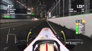 F1 2011 flat tire