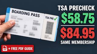 Don't Overpay to Renew TSA PreCheck: Same Membership, Three Prices
