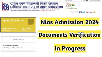 Nios Admission Confirm In 7 Days Only Pay 1000 Rupees | Task Is Helping (NIOS) #nios #taskishelping