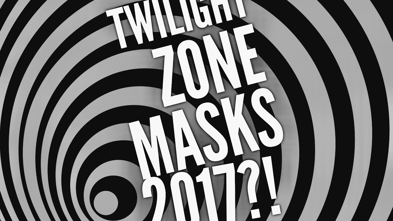 TWILIGHT ZONE Halloween Masks 2017?!