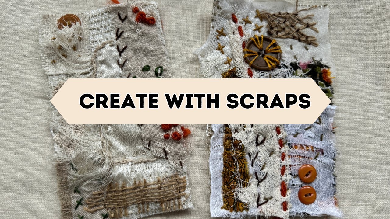 Intuitive slow stitching - Leave Perfection Behind - YouTube