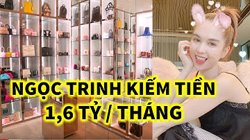 Ngọc Trinh Khoe Kiếm Được 1,6 TỶ/ tháng, Bảo sao Hàng Hiệu Chất Đầy Biệt Thự