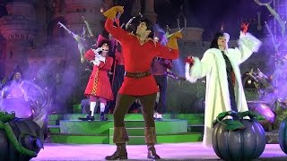It's Good to be Bad with Disney Villains FULL Nighttime Show w/ Cruella, Gaston, Disneyland Paris