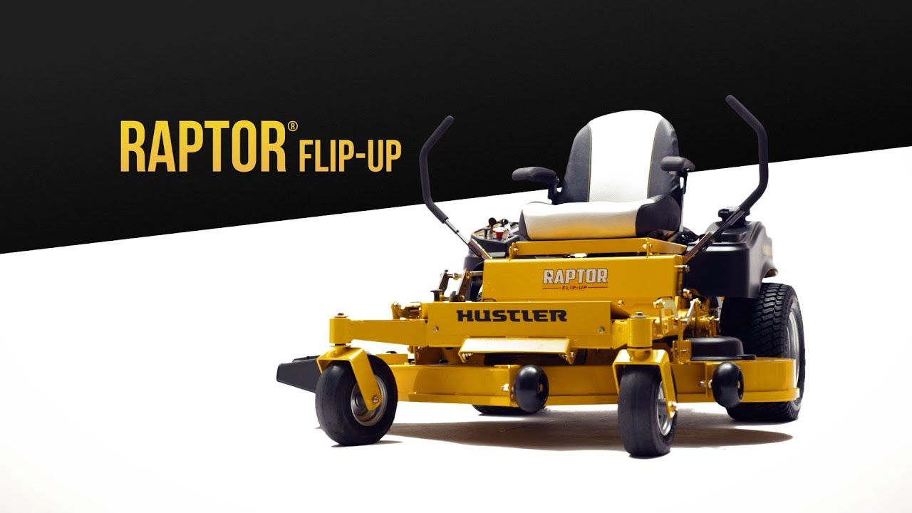 2019 Hustler® Raptor Flip-Up Zero-Turn Mower