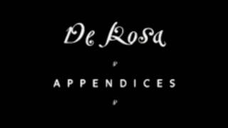 De Rosa - Joyless (from Appendices album)