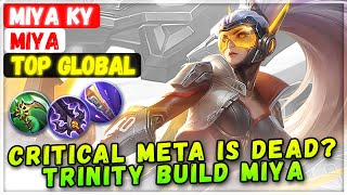 Critical Meta Is Dead Trinity Build Miya  Top Global Miya  Miy Ky  Mobile Legends Emblem Build
