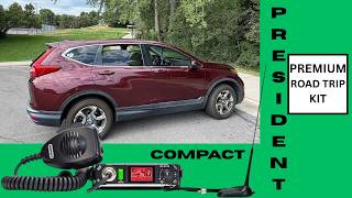 President Premium Compact CB Radio Kit For ROAD TRIPS Unboxing and Installation #cbradio #roadtrip