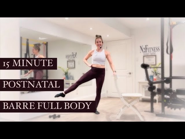 Postnatal barre hotsell