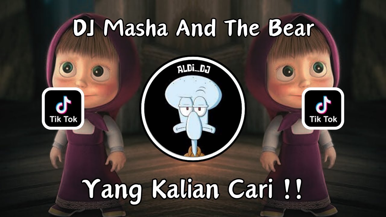 DJ Masha And The Bear Pesenka Thailand Style Viral Tik Tok Yang Kalian Cari 2024 !