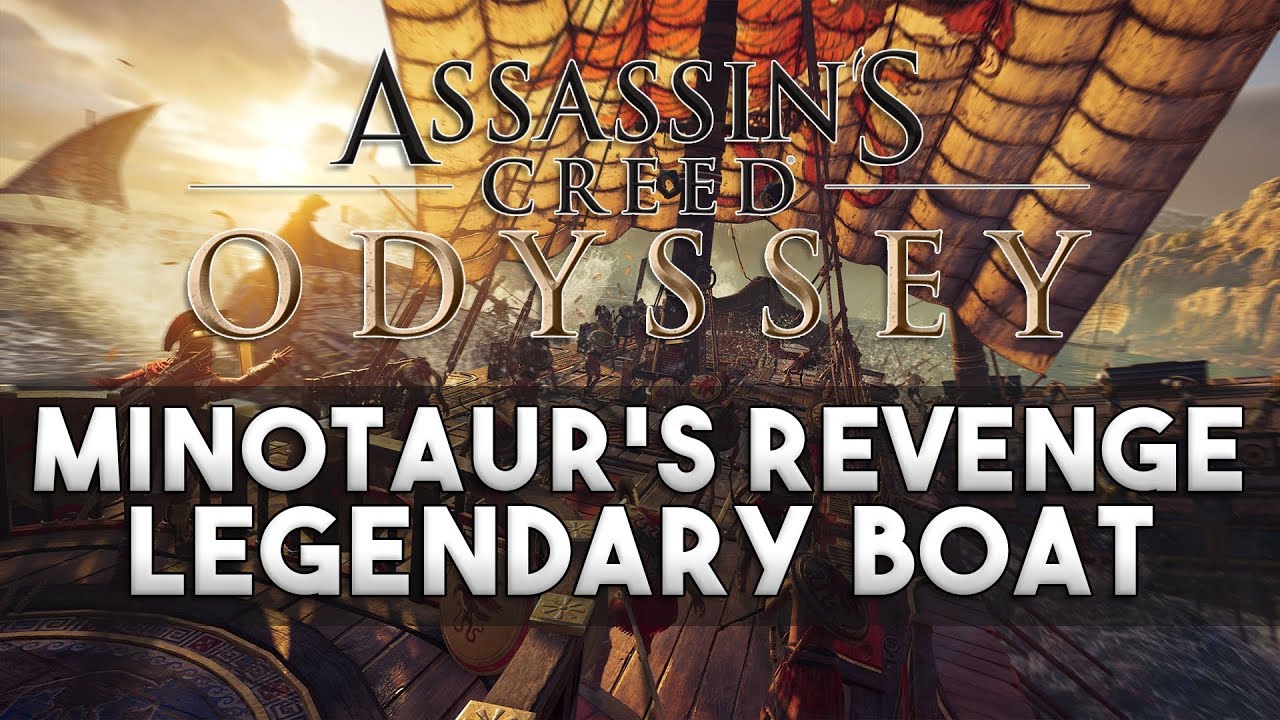Assassin's Creed Odyssey - The Minotaur's Revenge Location (Legendary Ship)