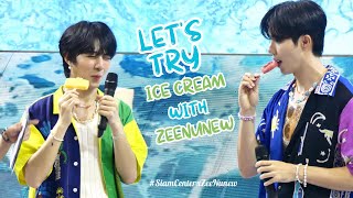 [Fancam] ลองชิมไอศครีมกับซีนุนิว (Let’s try Ice cream with ZeeNunew) #SiamCenterxZeeNuNew