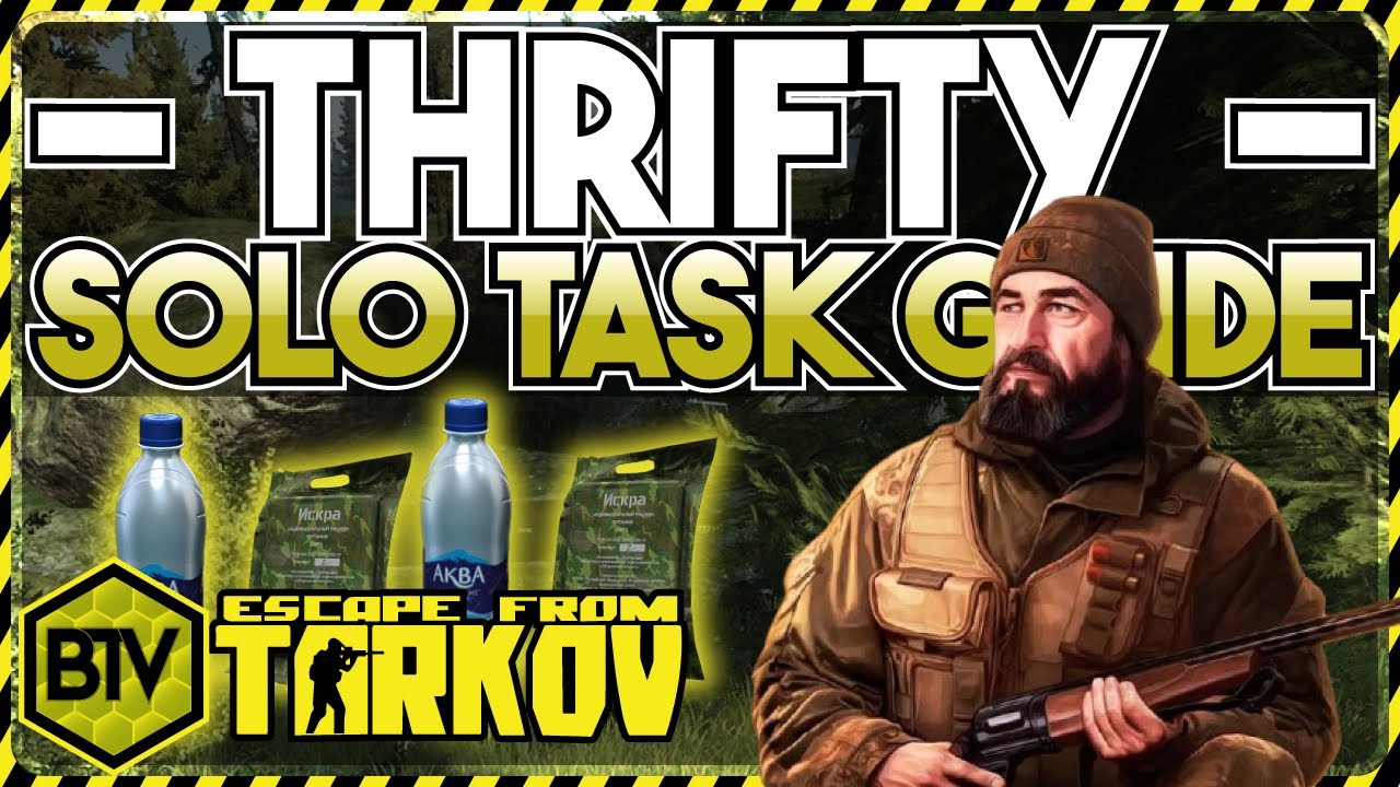 "The Survivalist Path - Thrifty" | Jaeger Quest Guide Walkthrough | Escape from Tarkov