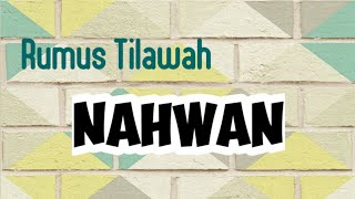 Rumus Tilawah | Nahwan