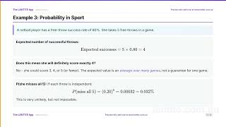 Probability in Real Life | LANTITE Numeracy (Part 46/47)