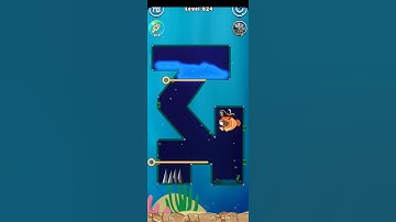 Fish Rescue - pull pin puzzle 🐠🐟- Android/iOS || Level 524 #FishRescue #Shorts