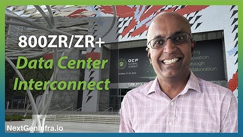 #OCPSummit23: 800ZR/ZR+ OSFP for Regional Data Center Interconnects
