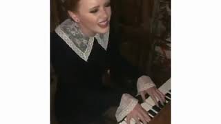 Abigail Cowen Via Adelines Instagram Story