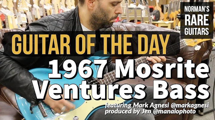 Guitar of the Day: 1967 Mosrite Ventures Bass | No...