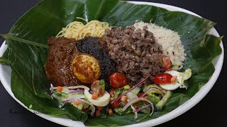 try this easy to prepare authentic Ghanaian Waakye feast