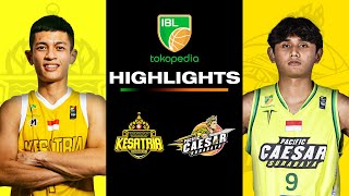 Highlight: Kesatria Bengawan Solo vs Pacific Caesar Surabaya | May 19, 2024 | IBL Tokopedia 2024