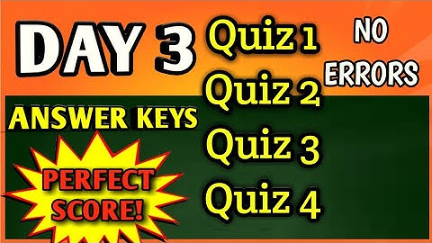 VINSET 2.0 DAY 3 ANSWER KEYS QUIZ 1 to 4- COMPLETE. NO ERRORS