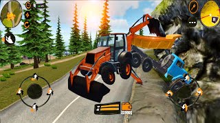 Backhoe Loader JCB Simulator - JCB Construction Vehicle Driving - Android Gameplay #54 screenshot 5