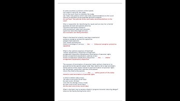 FLORIDA CHILD WELFARE CASE MANAGER CERTIFICATION EXAM 2022 ACTUAL EXAM WITH CORRECT DETAILED ANSWERS