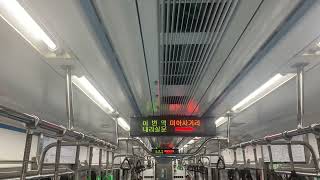 서울교통공사 4호선 본선 S차 466편성 오이도행 수유(강북구청)~미아사거리 구간 주행