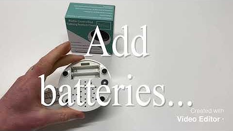 Radio Controlled Talking Button Clock